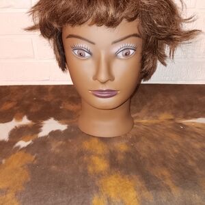 Toni & Guy Brown Hair Mannequin Head for Styling